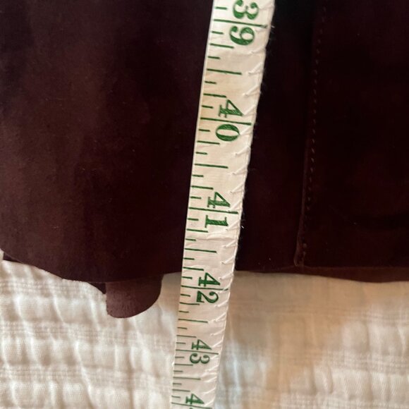 Vince 100% Lamb leather Suede Dress - 4 - Picture 7 of 15